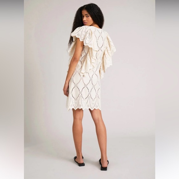 MUNTHE “Hico” dress in cream. Size 34. New without tags - Picture 3 of 10